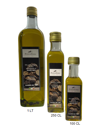 Olio extravergine di oliva al tartufo nero